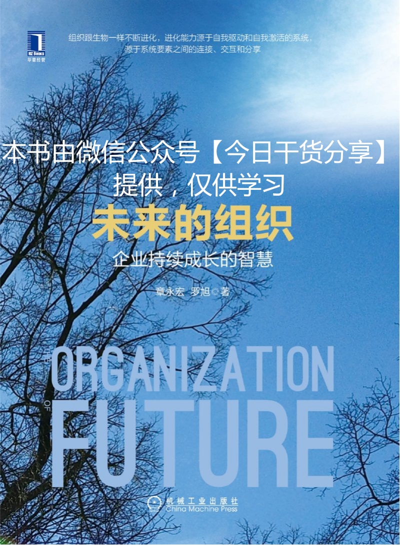 未来的组织：企业持续成长的智慧